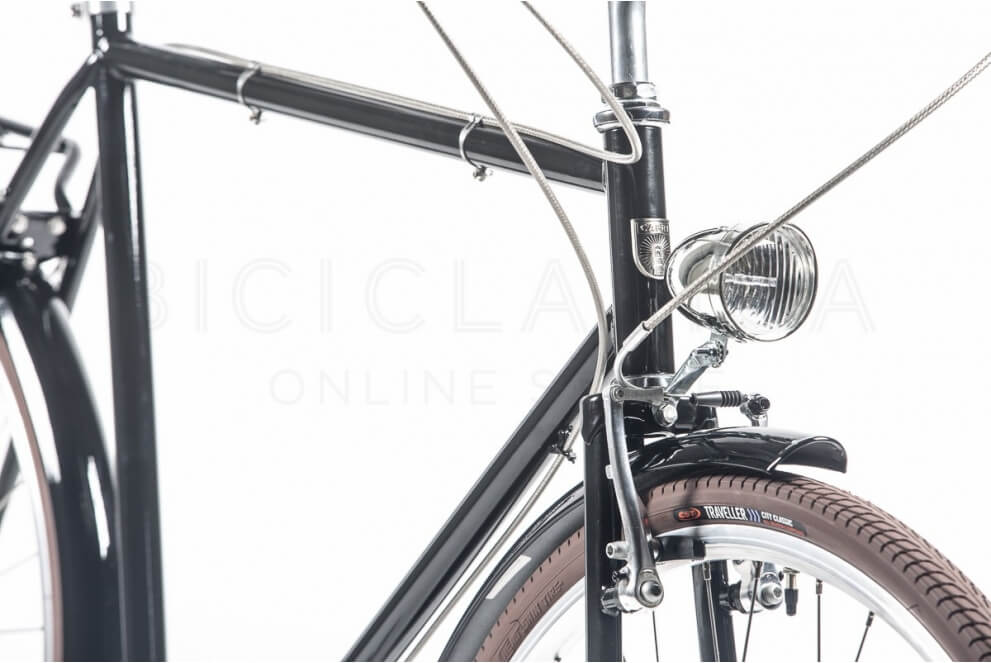 Comprar Bicicleta Capri Berlin Man Negro-Marrón 6V