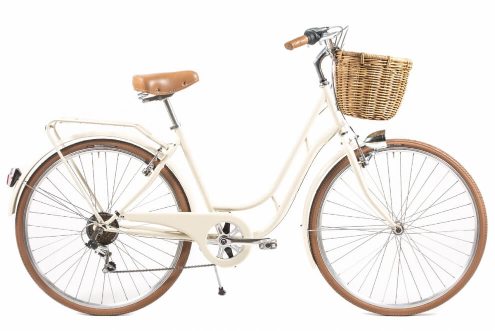 Comprar Bicicleta de paseo Capri Berlin crema 7 velocidades
