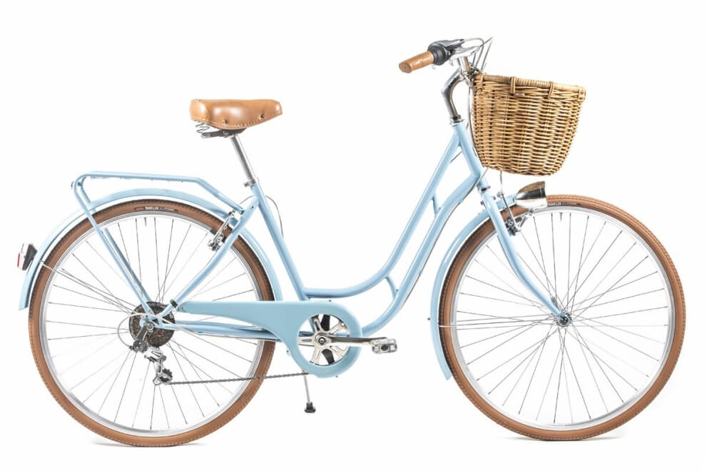 Comprar Bicicleta de Paseo Capri Berlin Azul-Marrón 6v