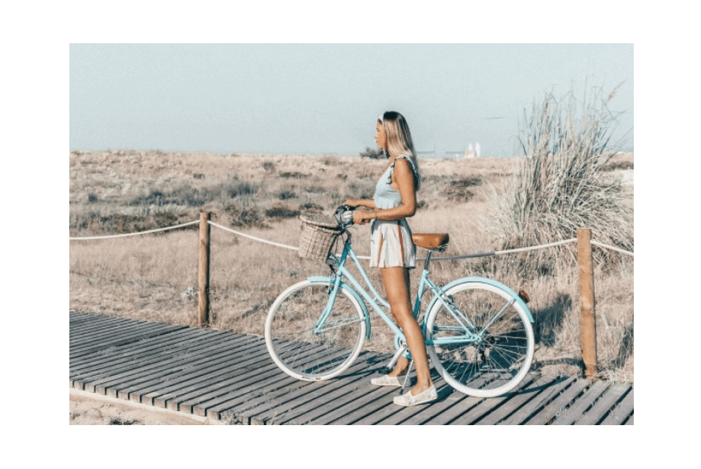 Comprar Bicicleta Urbana Capri Valentina Aquamarina 6V Reacondiconado