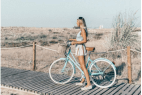 Comprar Bicicleta Urbana Capri Valentina Aquamarina 6V Reacondiconado