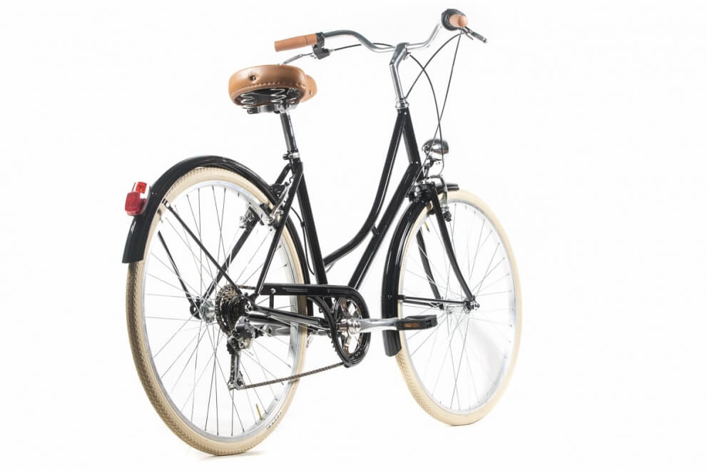 Comprar Bicicleta de Paseo Capri Barcelona Negro-Crema 6V Reacondicionado