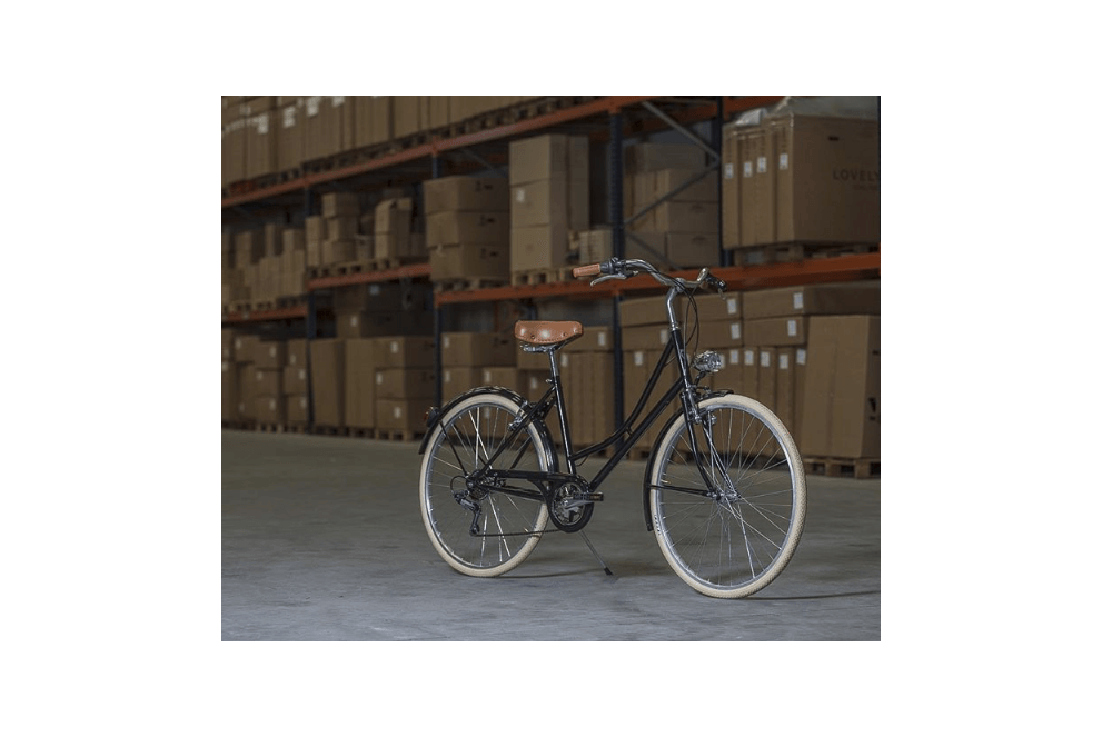 Comprar Bicicleta de Paseo Capri Barcelona Negro-Crema 6V Reacondicionado