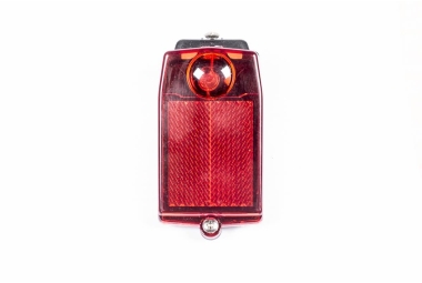 Rear dynamo light LED mudguard