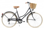 Comprar Bicicleta de paseo vintage Capri Barcelona Negro-Crema.