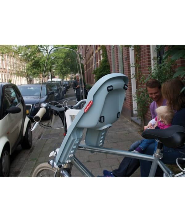Windschutzscheibe für Fahrrad-Kindersitz Polisport