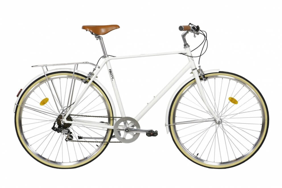 Comprar Bicicleta Urbana Fabricbike City Classic 7V Blanco TALLA 53