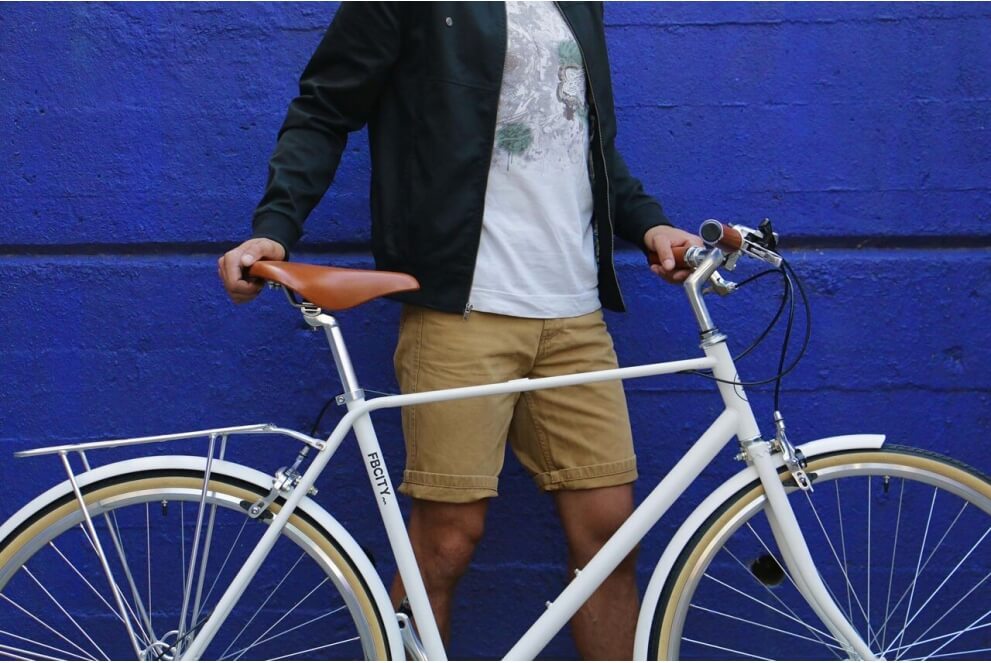 Comprar Bicicleta Urbana Fabricbike City Classic 7V Blanco TALLA 53