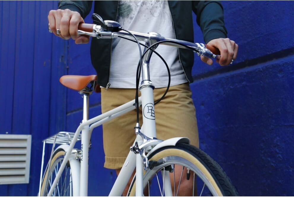 Comprar Bicicleta Urbana Fabricbike City Classic 7V Blanco TALLA 53