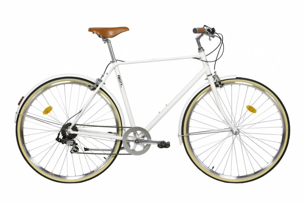 Comprar Bicicleta Urbana Fabricbike City Classic 7V Blanco TALLA 53
