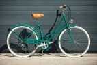 Comprar Bicicleta de paseo vintage Capri Valentina verde esmeralda