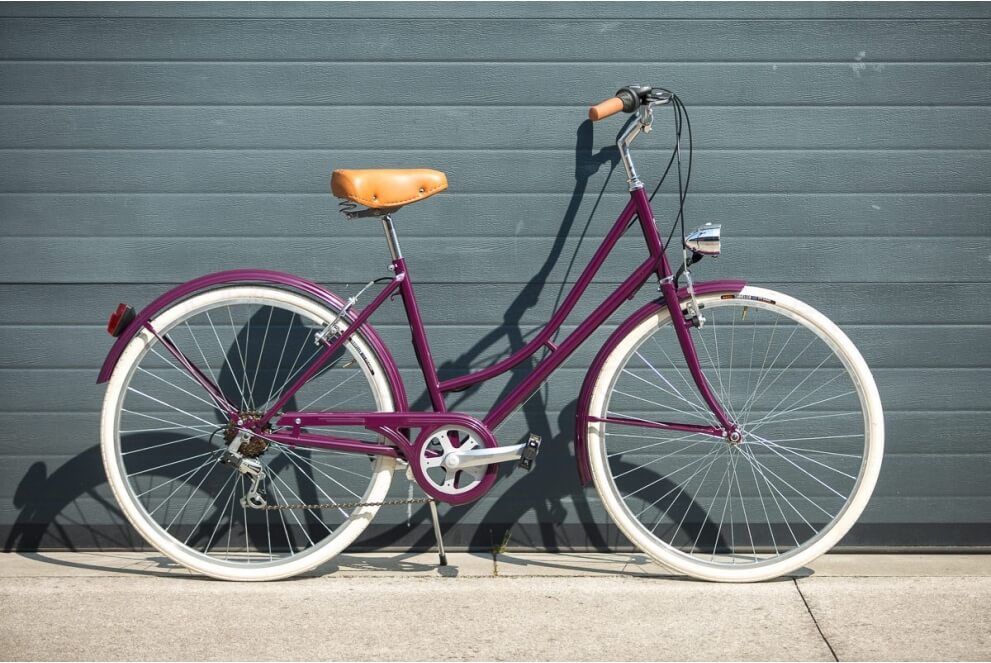 Comprar Bicicleta de paseo vintage Capri Valentina ultra violet.