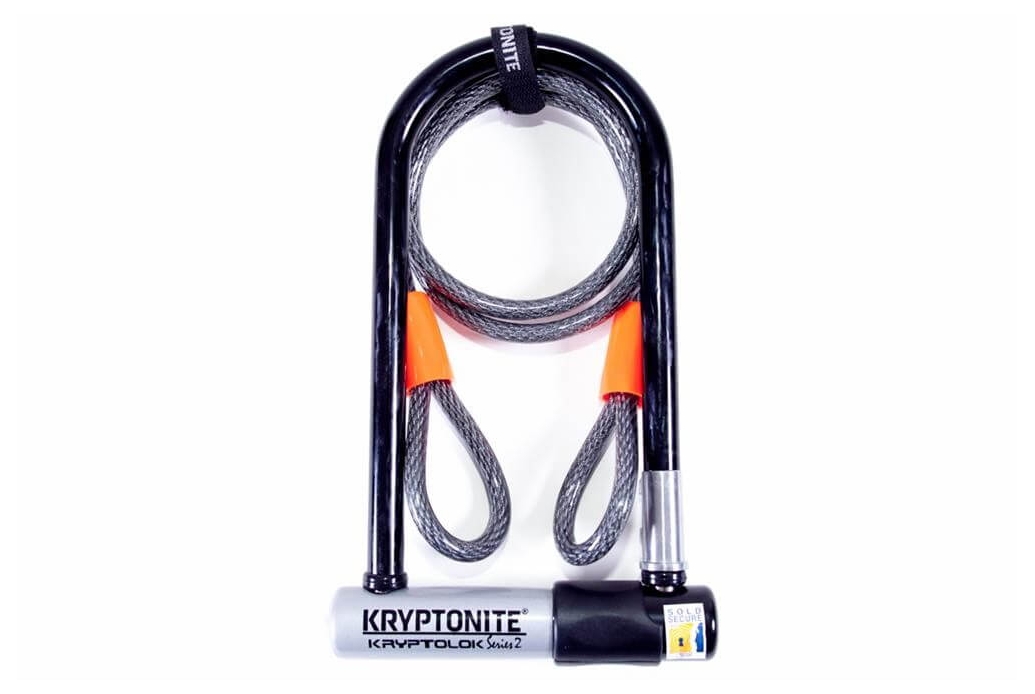 Kryptonite ULock Kryptolok 2 STD + Kryptoflex Accessories Locks