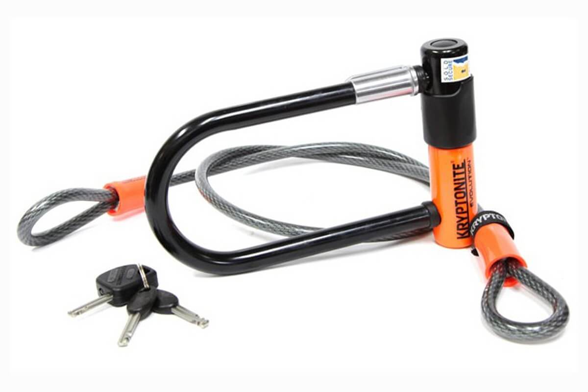 Kryptonite mini 2025 7 with cable