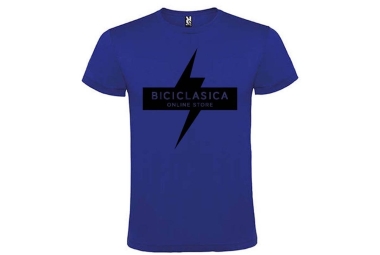 Biciclasica Blaues T-shirt