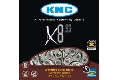 Kette KMC x8.93 für 8 Gänge