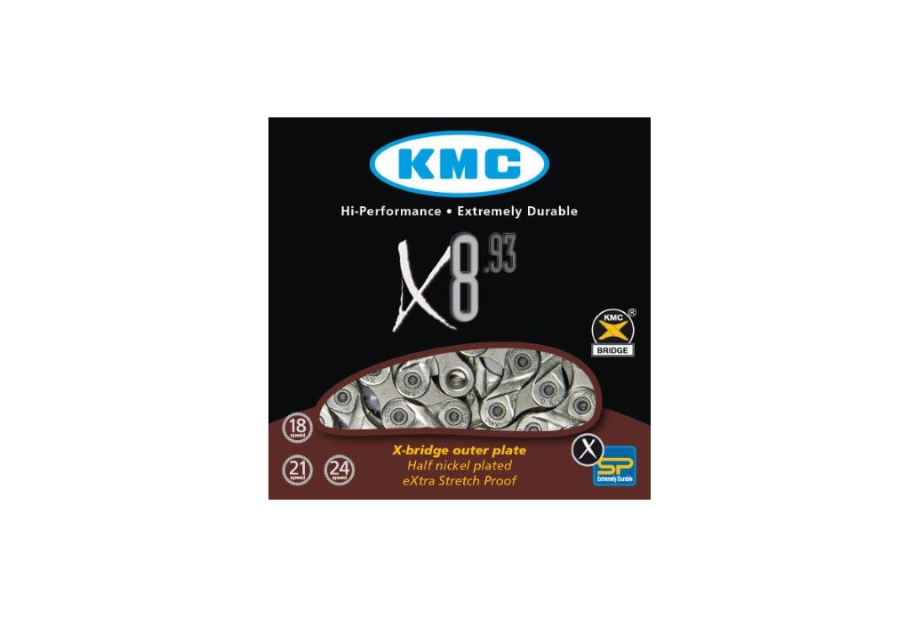 Comprar Cadena KMC x8.93 para 8 velocidades