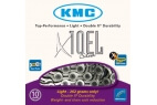 Comprar Cadena KMC x10EL Silver para 10 velocidades