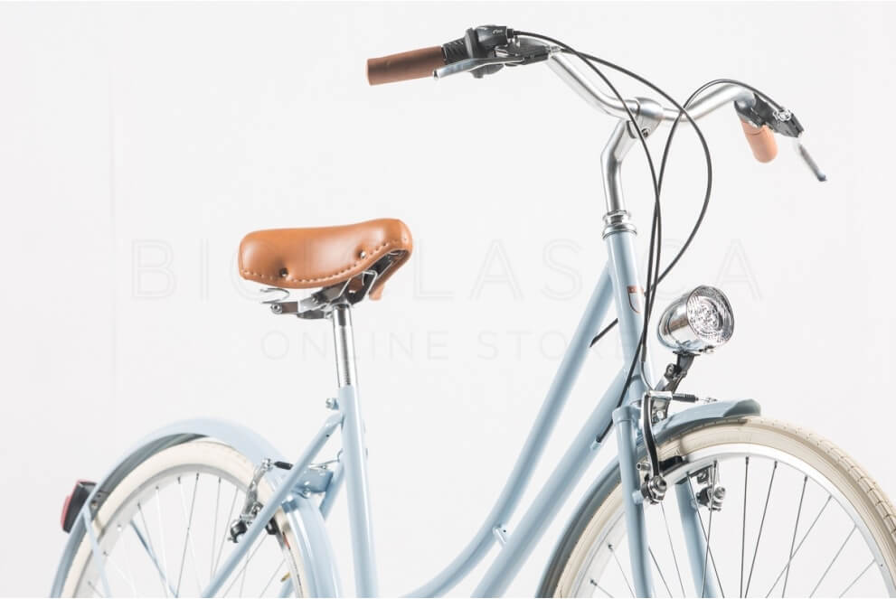 Comprar Bicicleta de paseo vintage Capri Valentina azul cielo