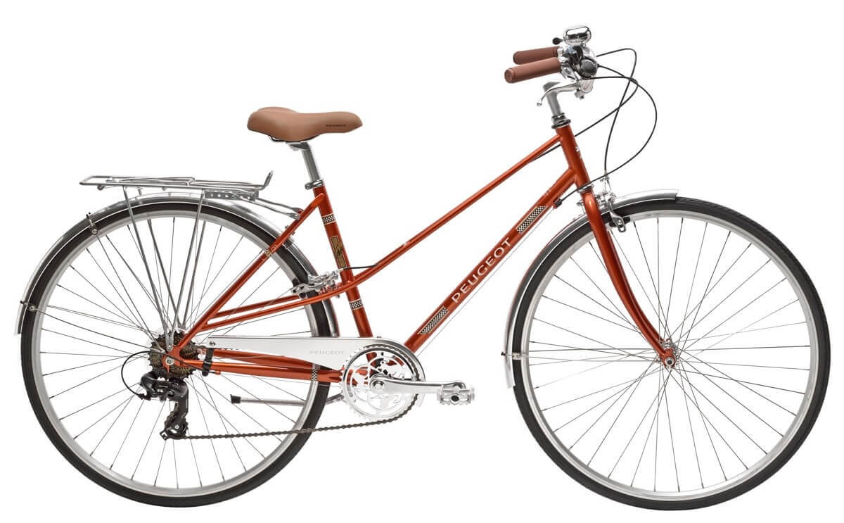 Bicicleta Urbana Peugeot LC01 Naranja |