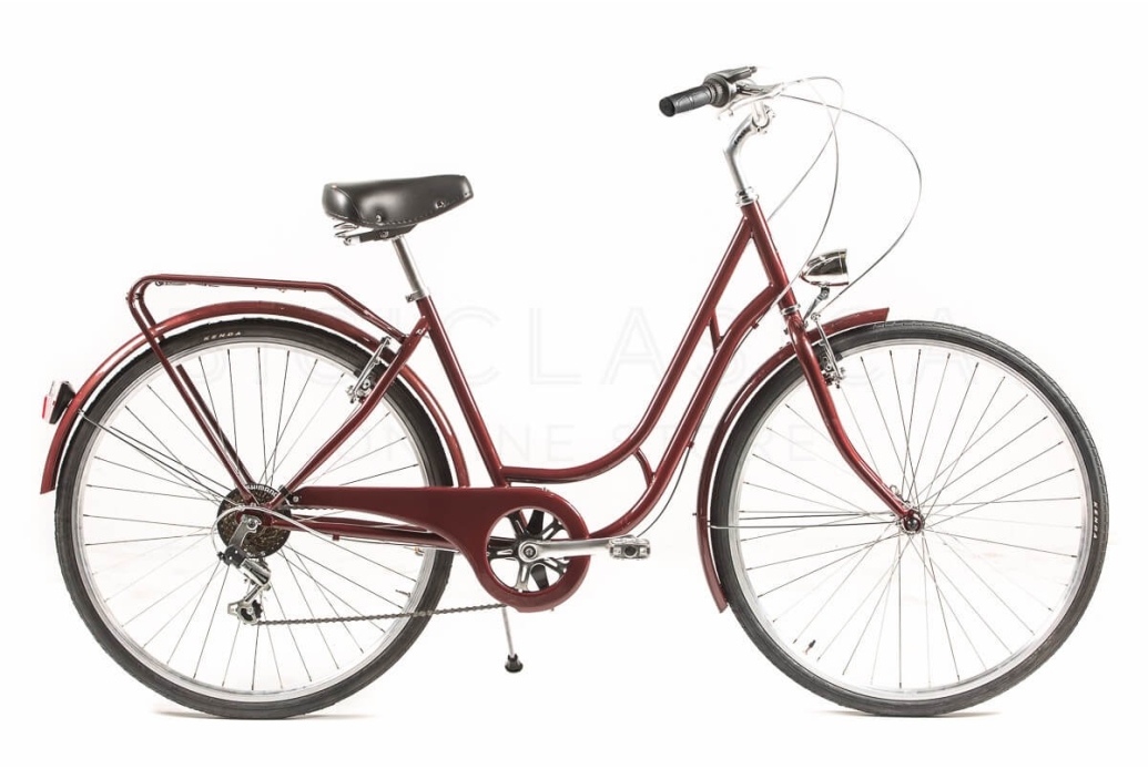 Comprar Bicicleta de Paseo Capri Berlin Night Fire Red - Negro 6v