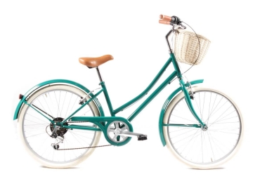 Comprar Bicicleta de paseo retro Capri Carolina 24" verde esmeralda