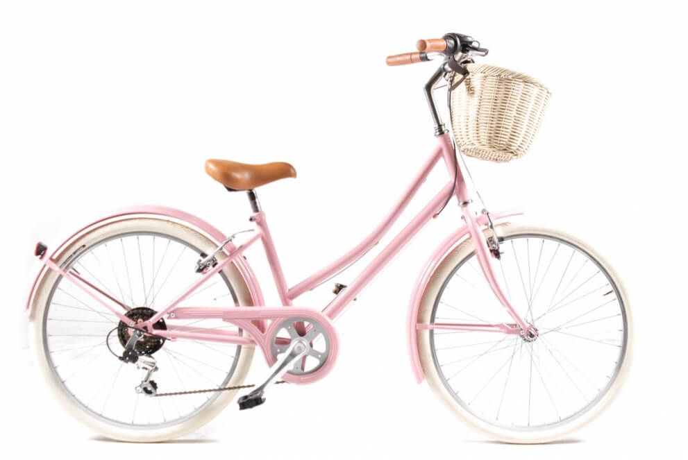 Comprar Bicicleta de paseo retro Capri Carolina 24" rosa