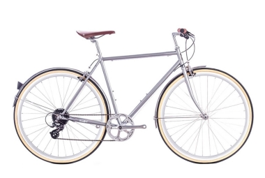 Vélo urbain 6KU Odyssey Argent