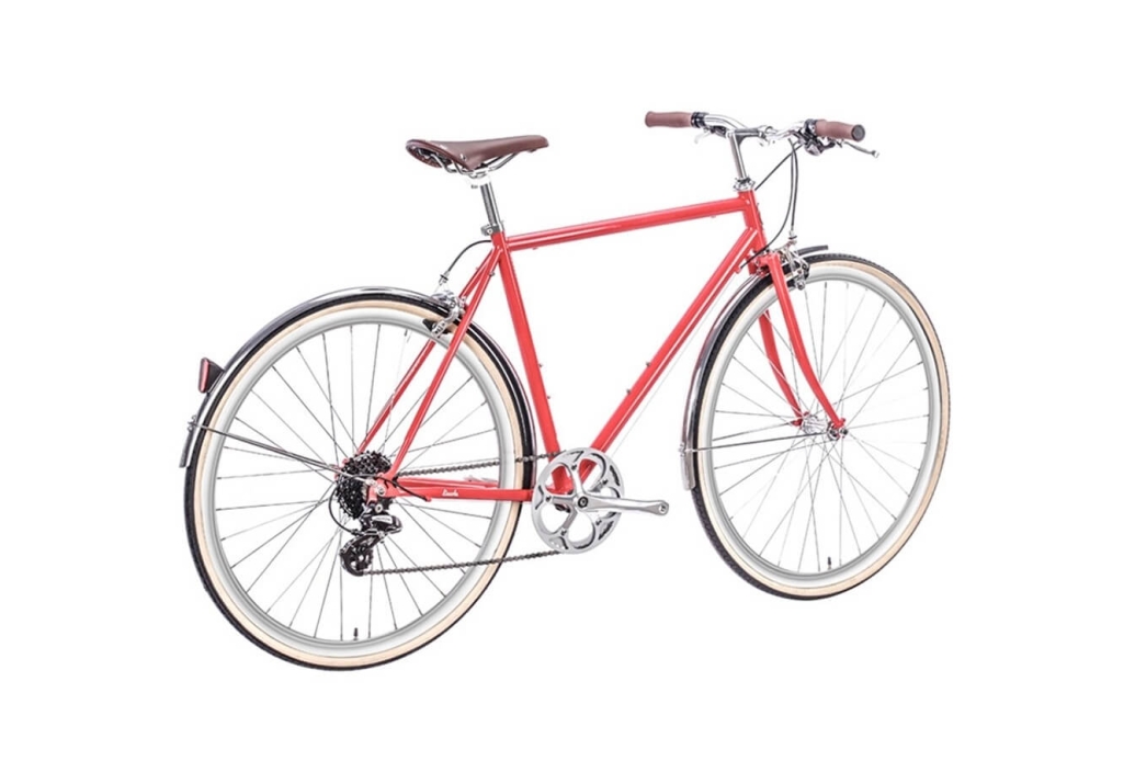 Bicicleta Urbana 6KU Odyssey Lincoln Red