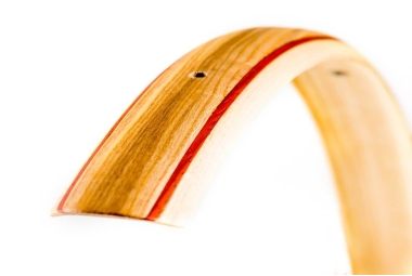 Comprar Juego de guardabarros en madera de fresno y palo rojo 28" + foco delantero y trasero