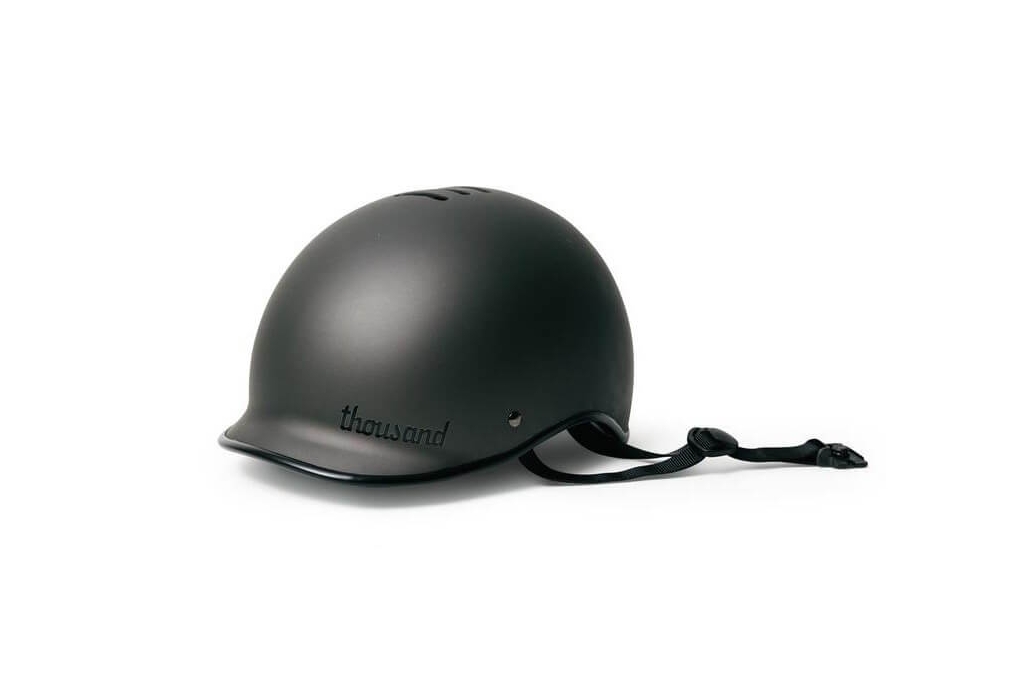 thousand stealth black helmet
