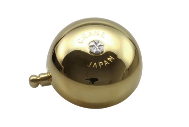 Crane Karen Brass Bell