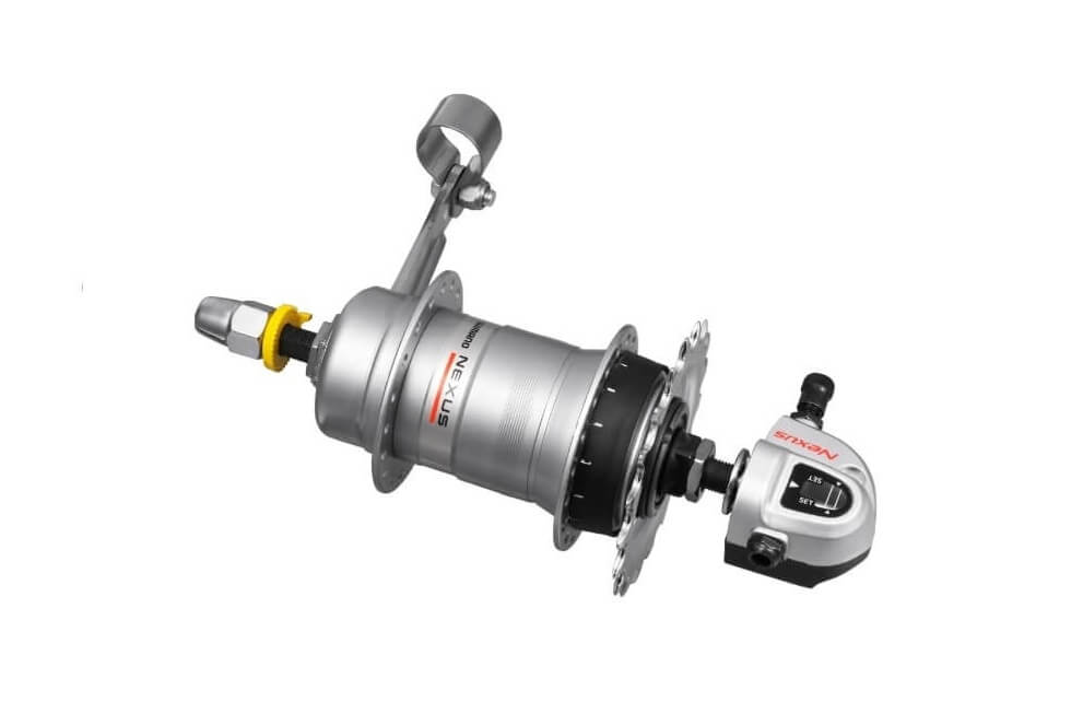 Comprar Buje Shimano Nexus 3 Velocidades Contrapedal + Maneta de Cambio Gripshift