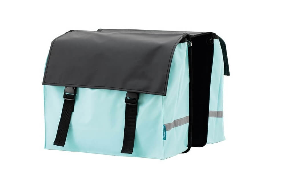 Comprar Alforja doble Tarpaulin turquesa-negro