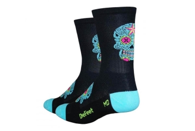 Comprar Calcetín Defeet Aireator – Hi Top 5″ Calavera