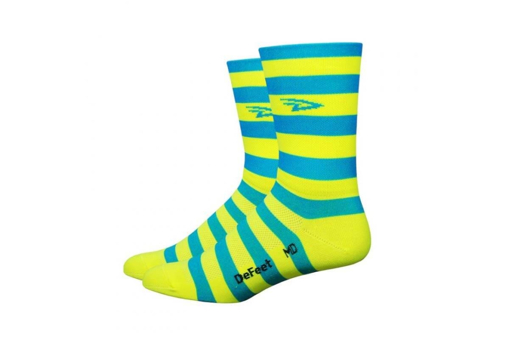 Comprar Calcetines Defeet Aireator 5"D Stripes - Azul/Amarillo