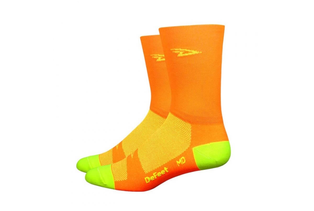 Comprar Calcetines Defeet Aireator 5"D Logo - Naranja