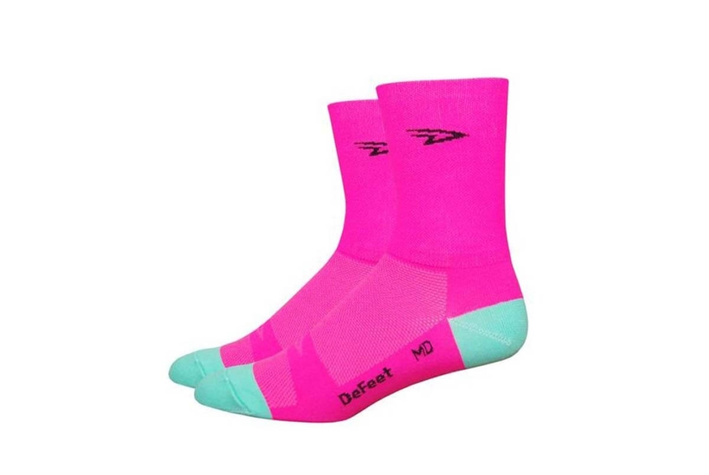 Comprar Calcetin Defeet Aireator 5" D-Logo Rosa