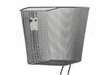 Black Front Metal Basket