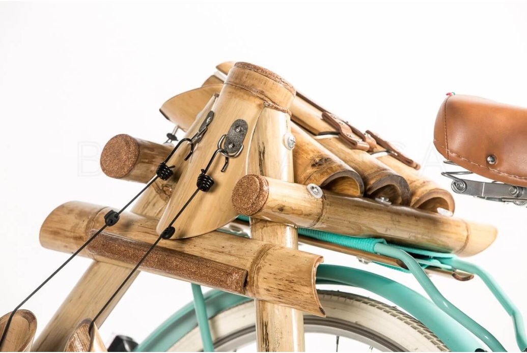 Bamboo Surfboard Rack