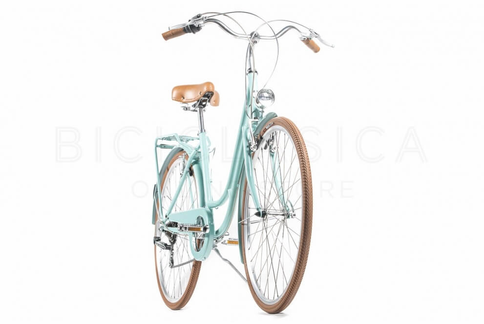 Comprar Bicicleta de Paseo Capri Berlin Aquamarina-Marrón 6V