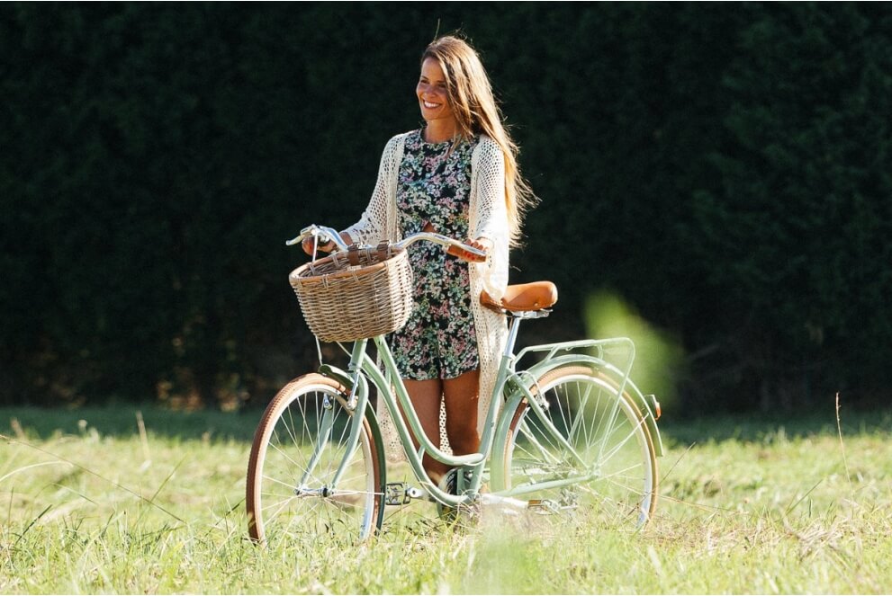 Comprar Bicicleta de Paseo Capri Berlin Verde-Miel 7V OUTLET