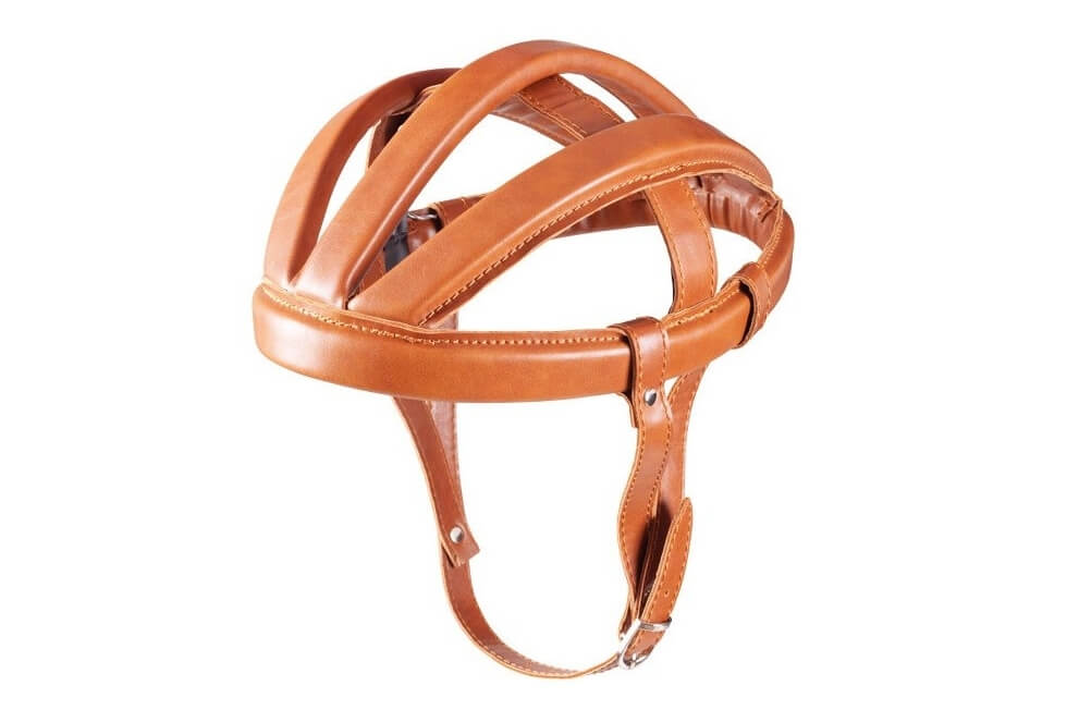 Casque velo cuir vintage 2025