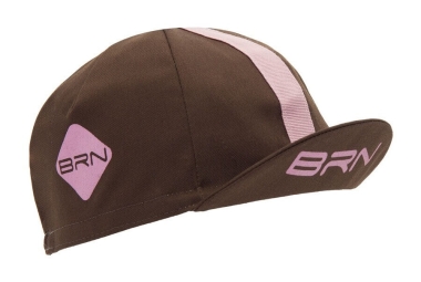 Cycling cap BRN Brown / Pink