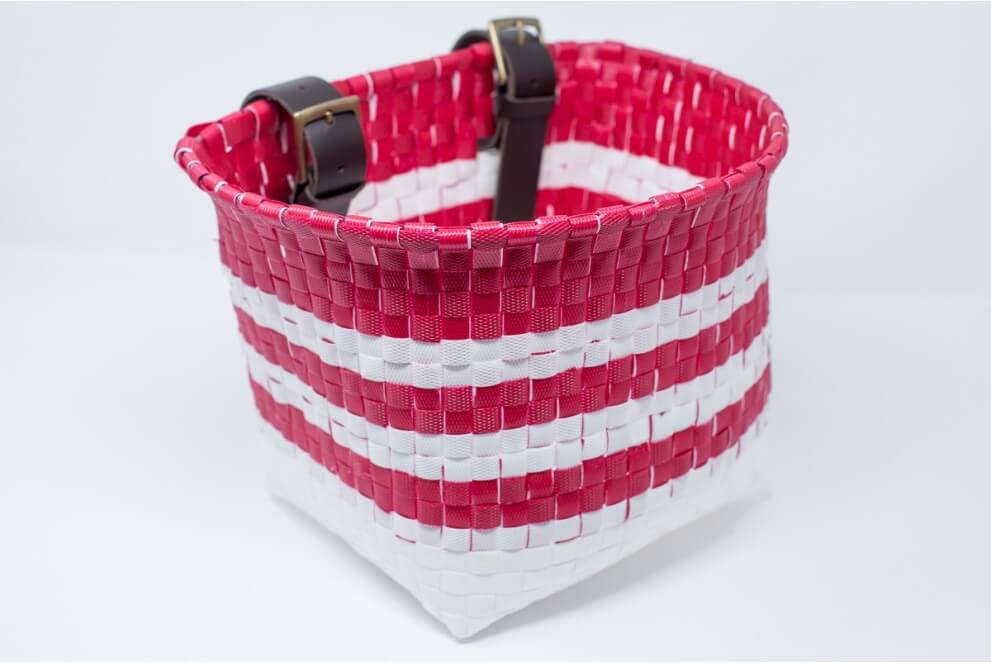 Comprar Cesta de fleje Roja - Blanca