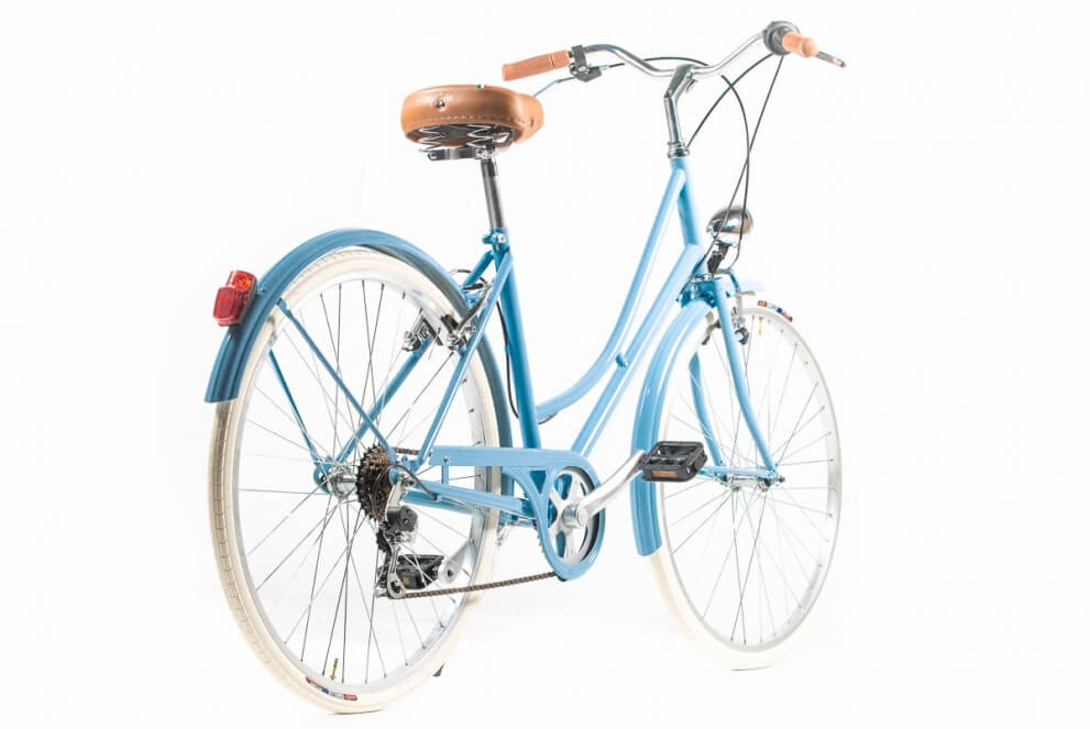 Comprar Bicicleta de paseo Capri Valentina azul pastel 6V