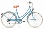 Comprar Bicicleta de paseo Capri Valentina azul pastel 6V