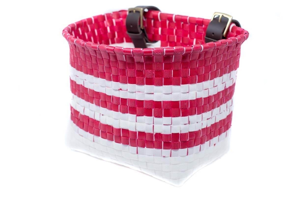 Comprar Cesta de fleje Roja - Blanca
