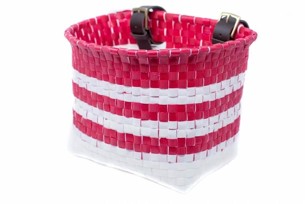 Comprar Cesta de fleje Roja - Blanca