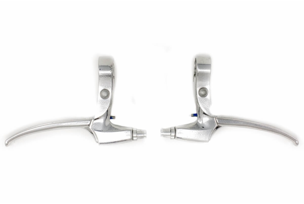 Saccon chrome brake levers (pair)